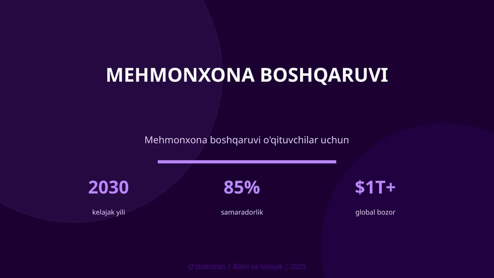 MEHMONXONA BOSHQARUVI