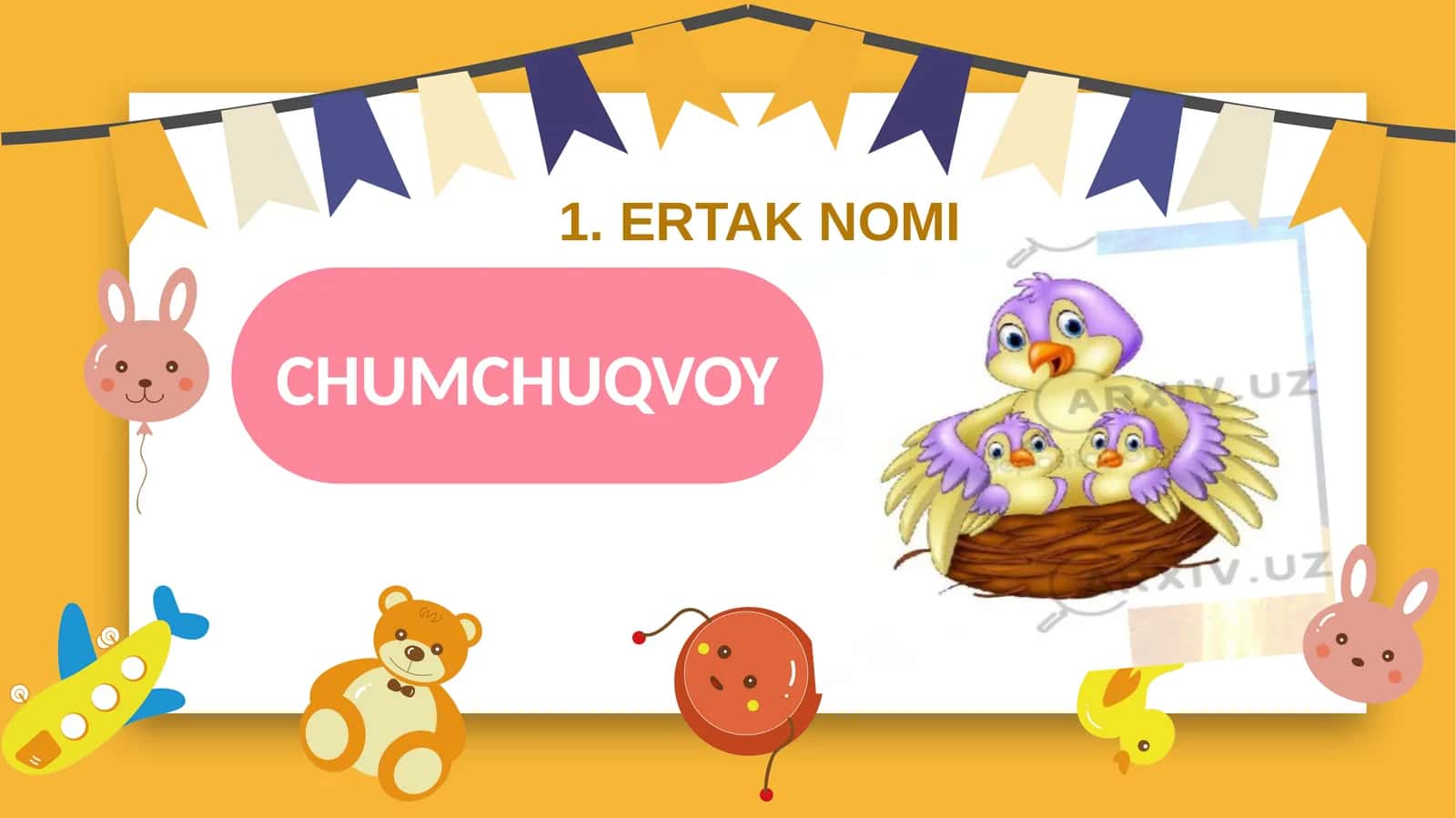 CHUMCHUQVOY ertak tahlili