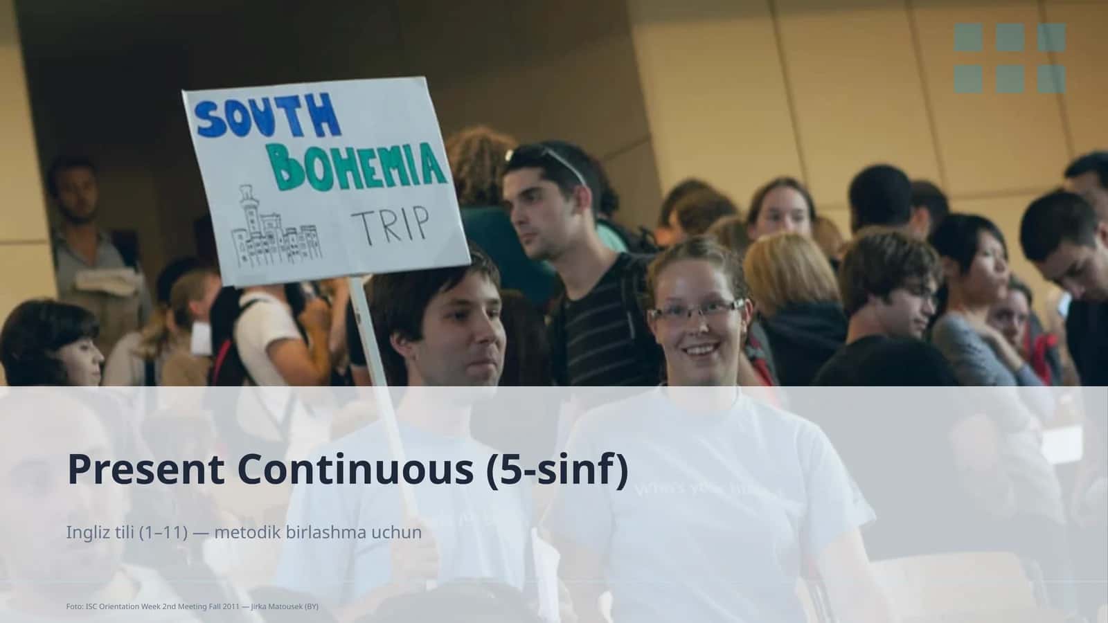 Present Continuous (5-sinf)
