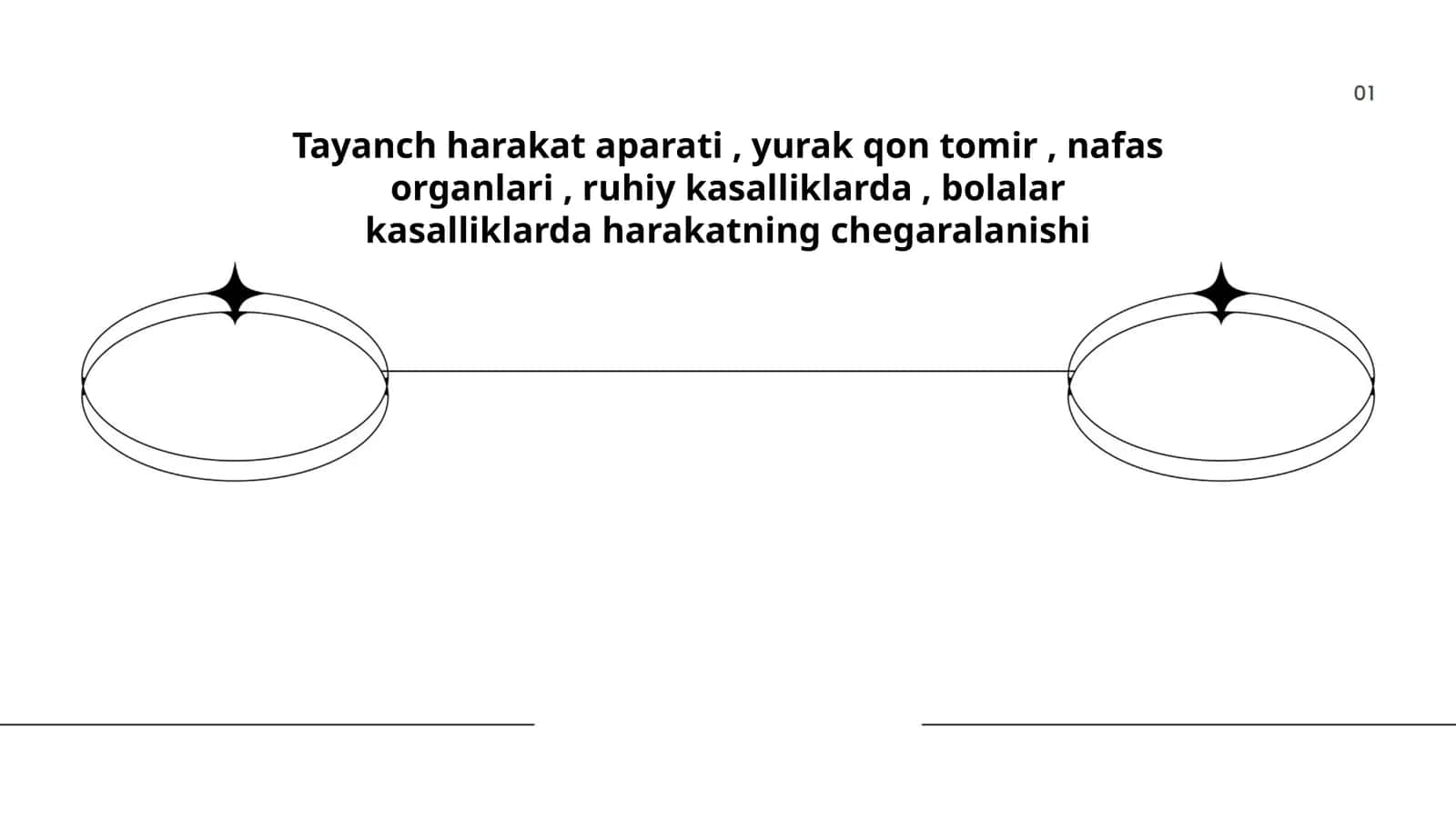 Tayanch harakat aparati, yurak qon tomir, nafas organlari, ruhiy kasalliklarda, bolalar kasalliklarda harakatning chegaralanishi