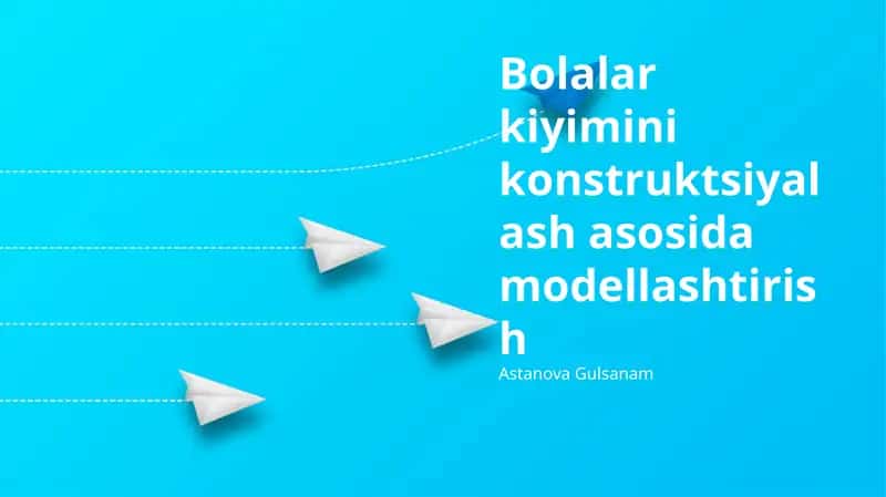 Bolalar Kiyimlari Dizayni: Asoslar va Tamoyillar