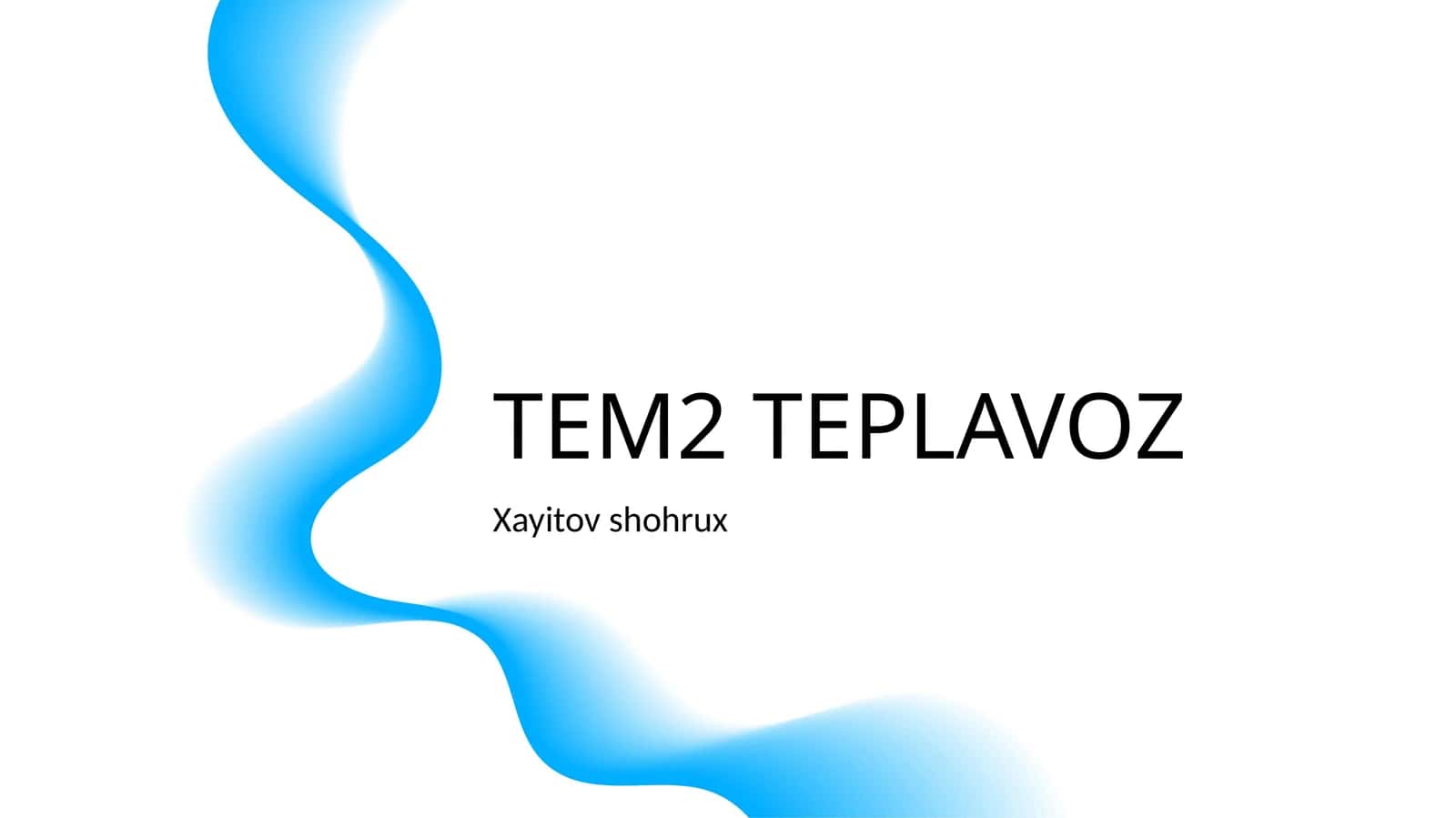 TEM2 TEPLAVOZ
