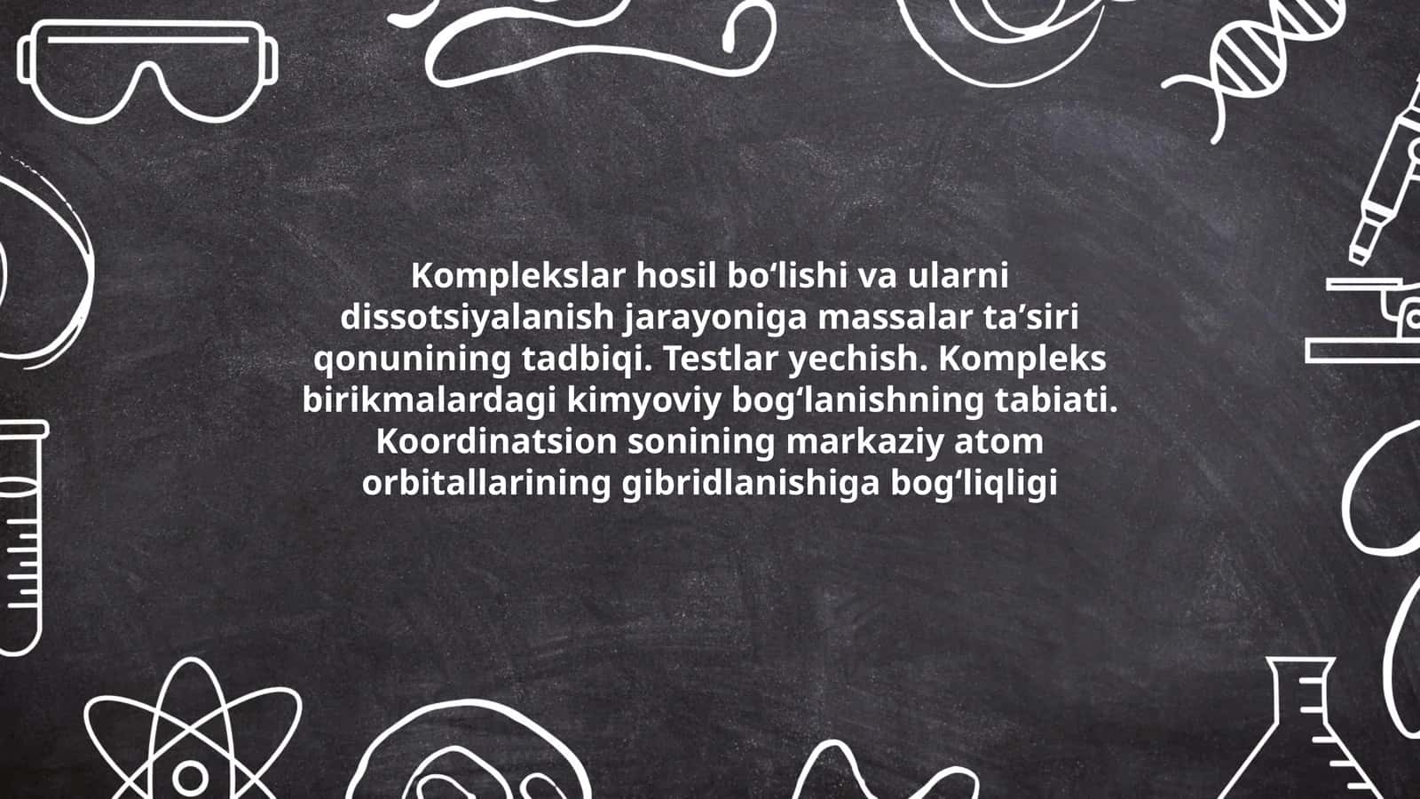 Kimyoviy complexlar