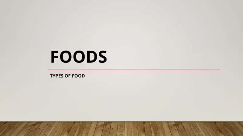Foods