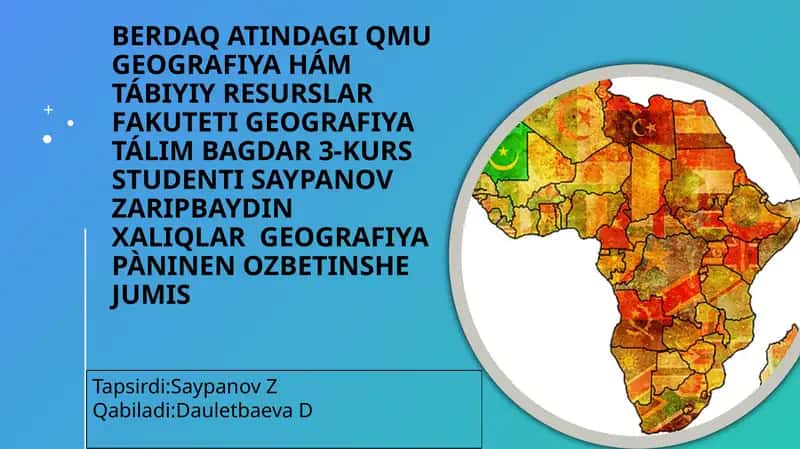 Hálqaro münásibetlerde geografiya ve demografiya