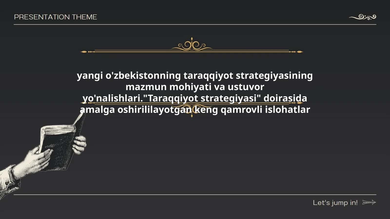 O'zbekistonning Taraqqiyot Strategiyasi