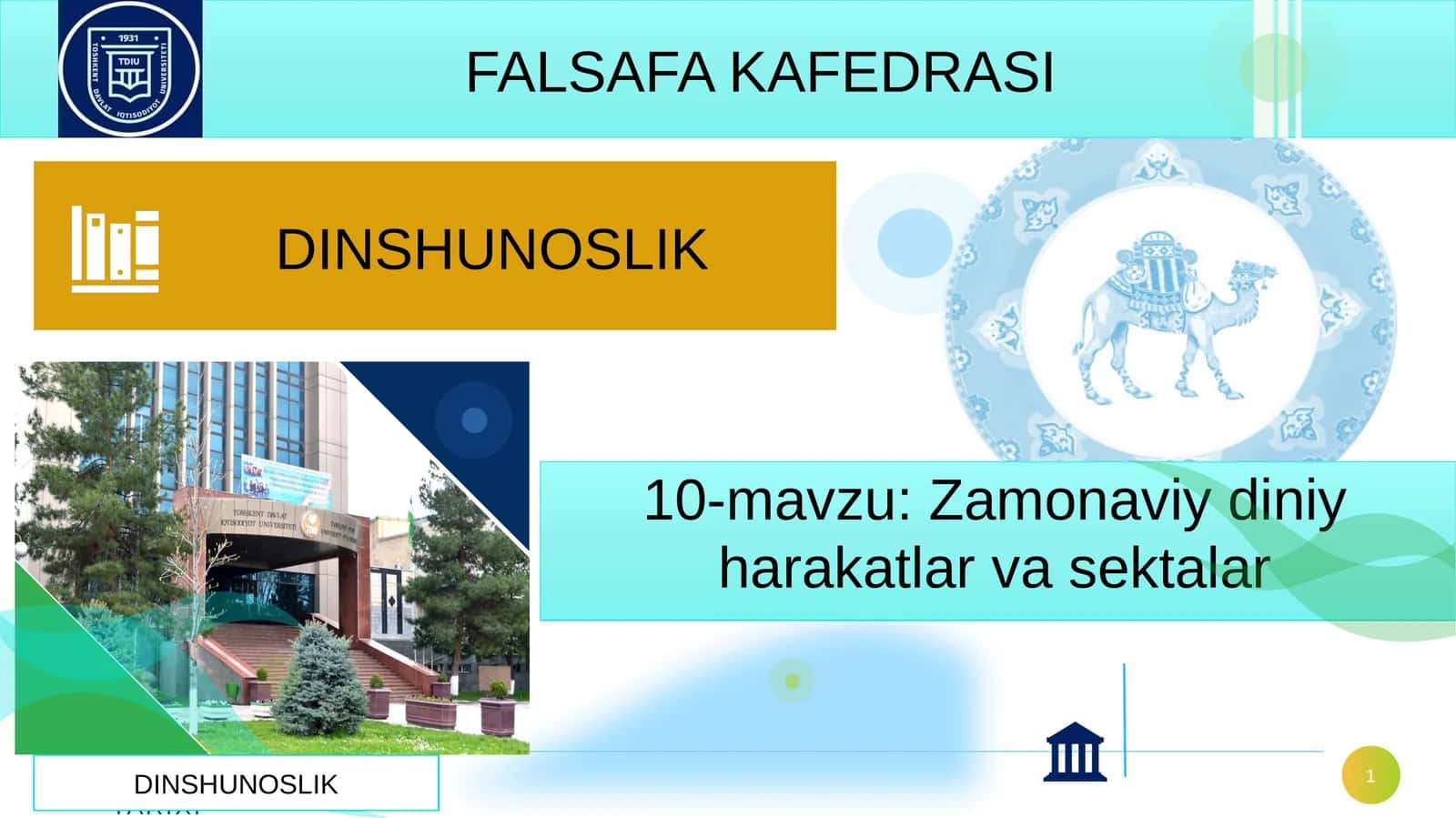 FALSAFA KAFEDRASI