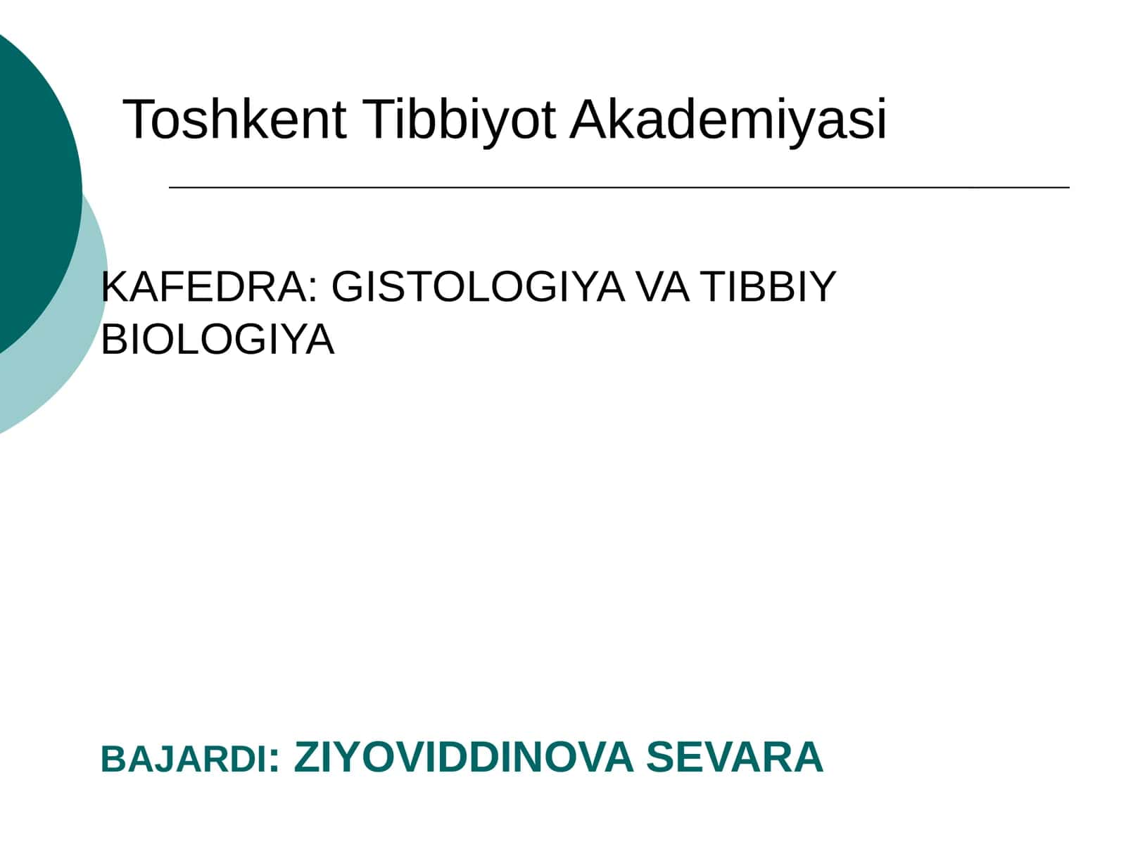 Oshqozon osti bezi gistologiyasi