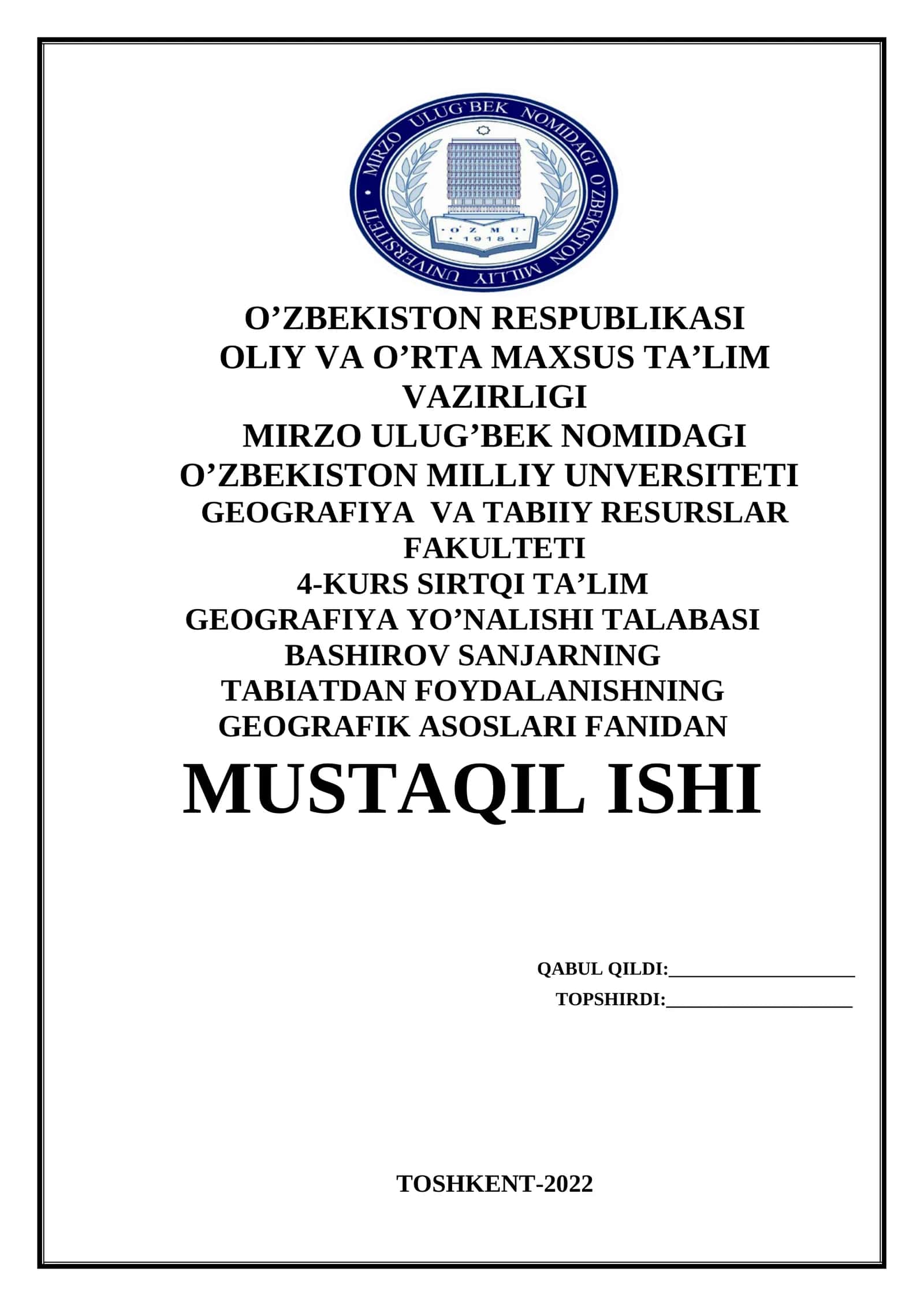 O‘zbekiston tuproqlari