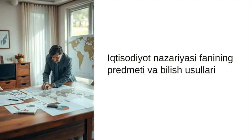 Iqtisodiyot nazariyasi