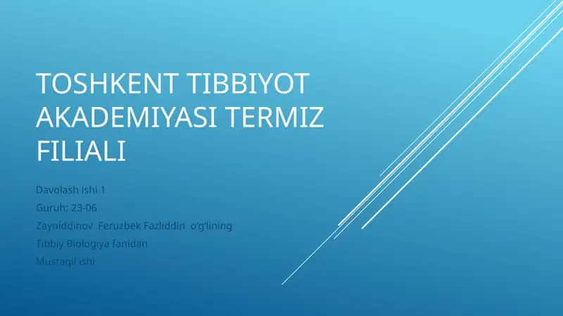 Odam genetikasi o'rganish usullari