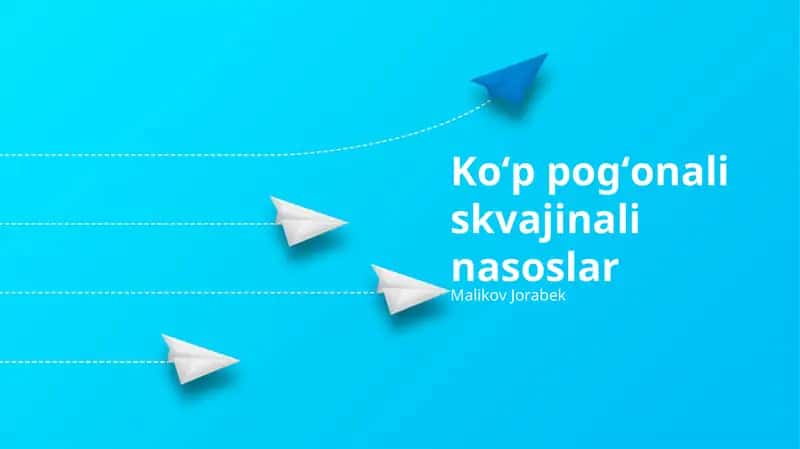 Ko'p bosqichli vaginal nasoslar