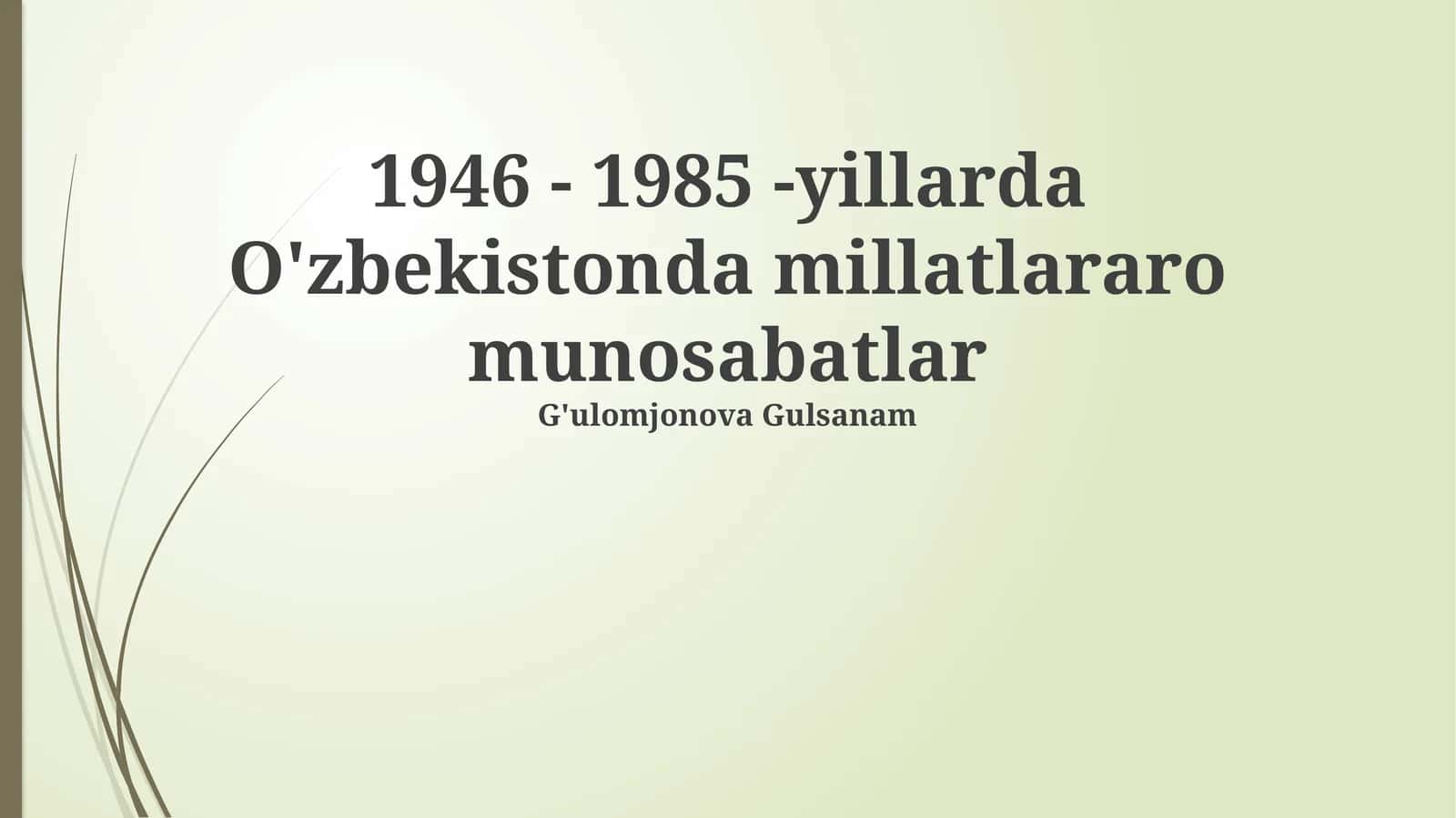 Urushdan keyingi demografik o'zgarishlar va majburiy migratsiya