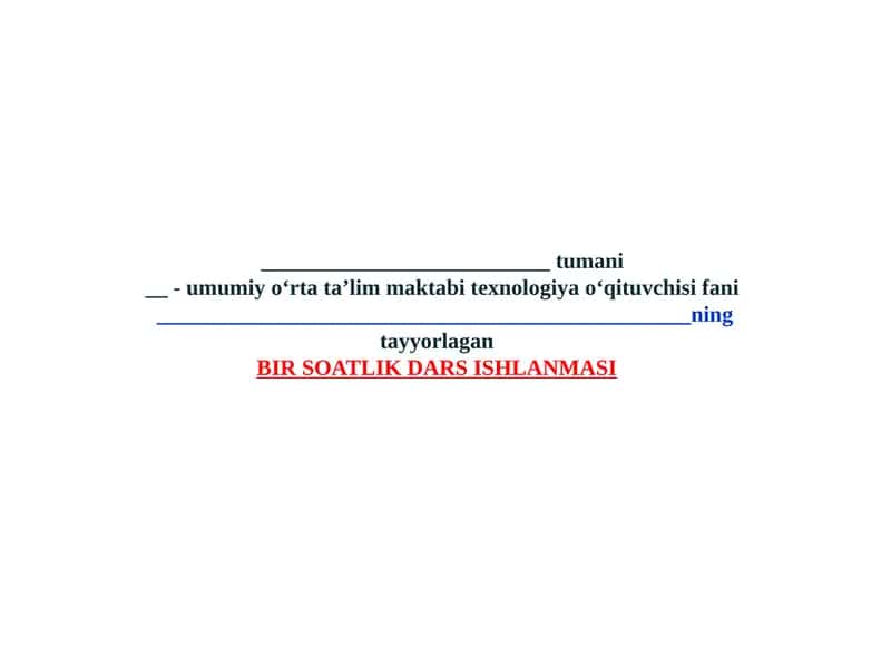 8-sin texnalogiya. Kasbga yaroqlilikni belgilash va moyillikni tarbiyalash usullari
