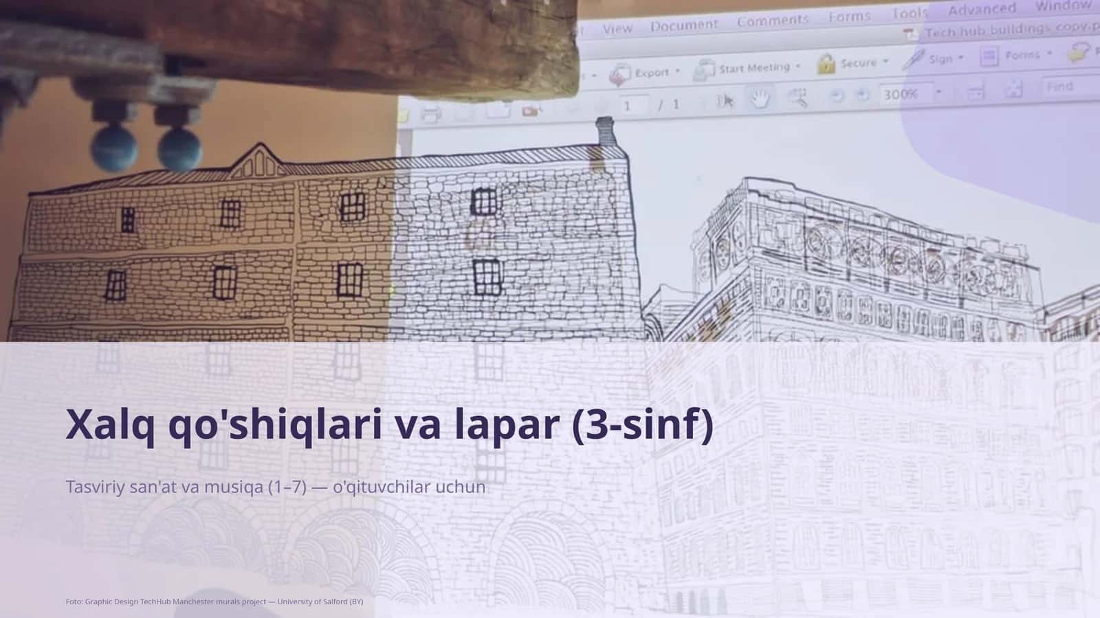 Xalq qo'shiqlari va lapar (3-sinf)