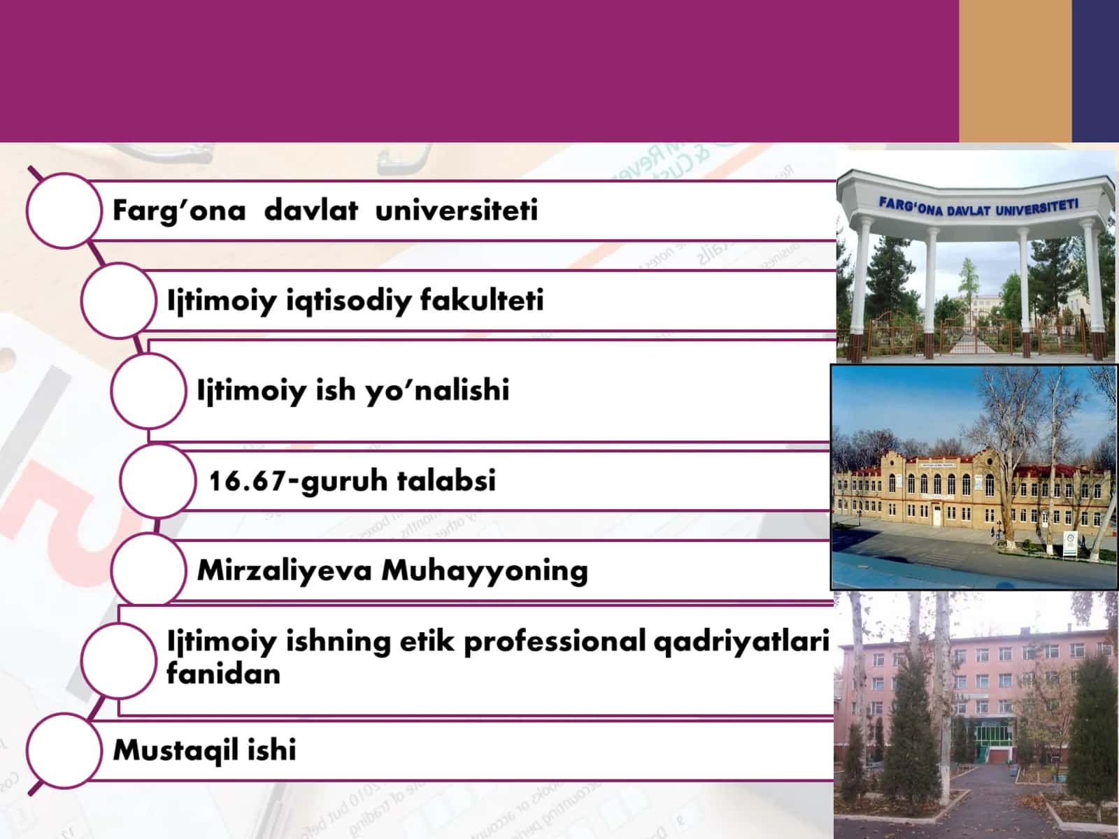 Oilada sog'lom bolani tarbiyalashning vosita va uslublari