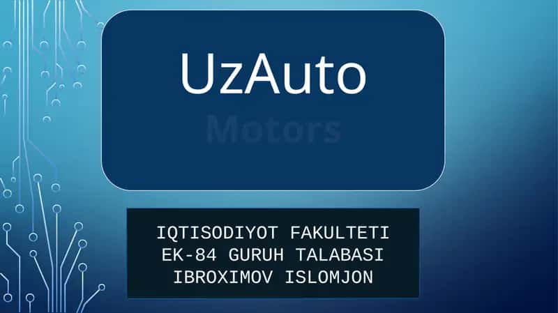 UZAUTO MOTORS