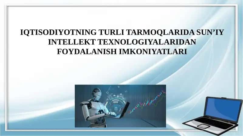 Iqtisodiyotda virtual va to’dirilgan reallik texnologiyalaridan foydalanish