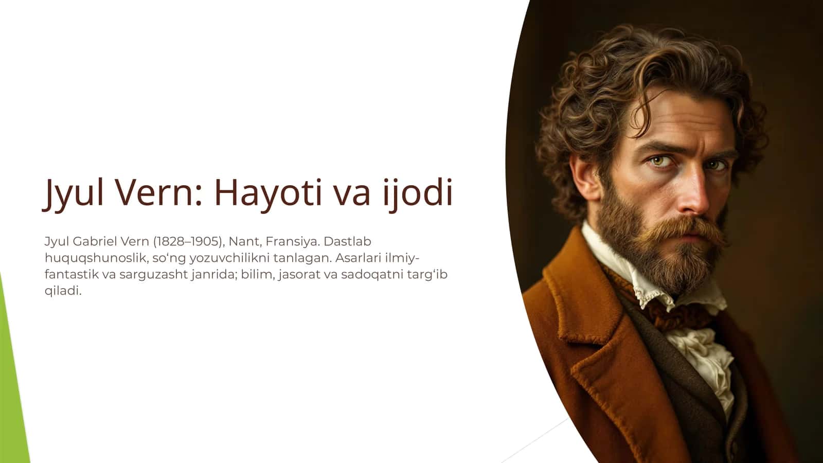 Jyul Vern: o'n besh yoshli kapitan