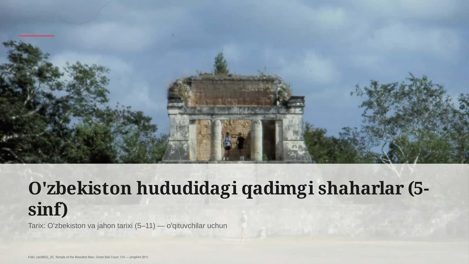 O'zbekiston hududidagi qadimgi shaharlar (5-sinf)