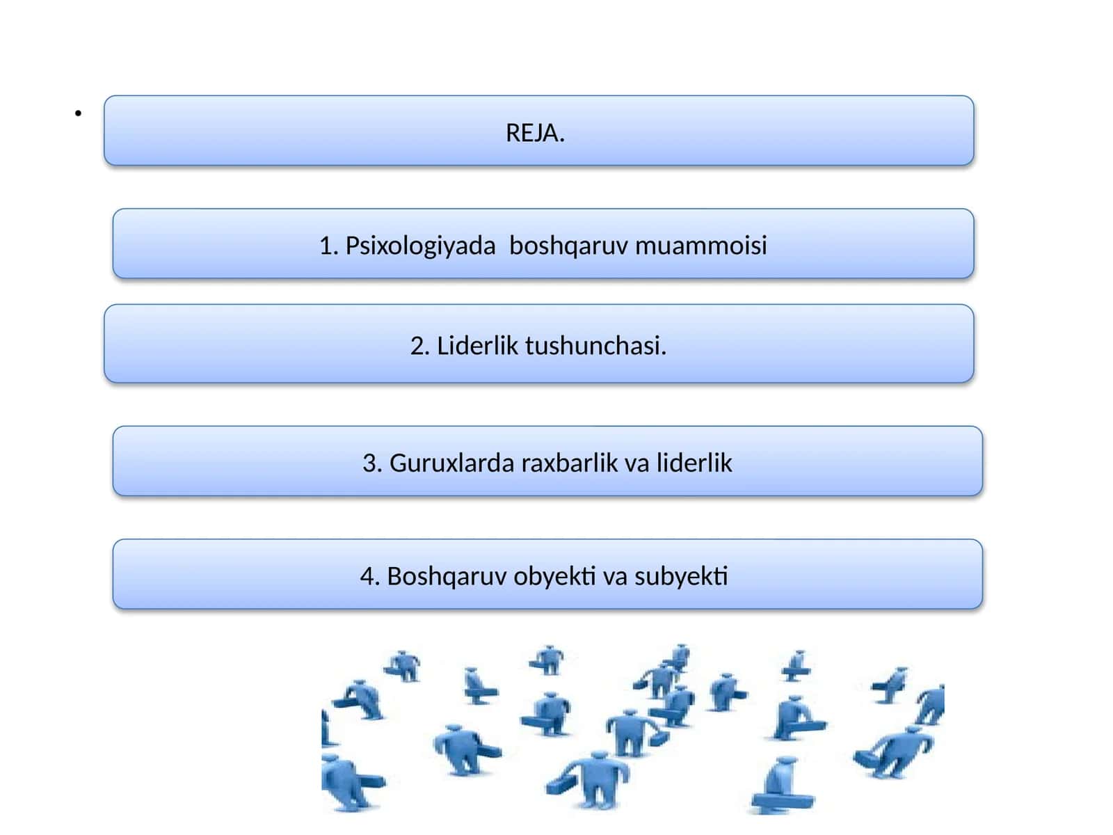 Psixologiyadaboshqaruvmuammoisi