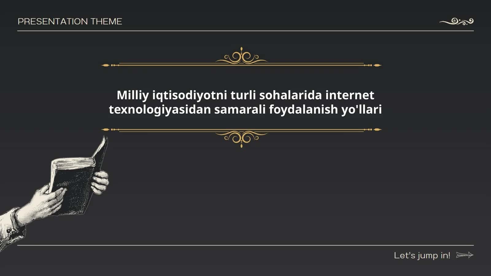 Milliy iqtisodiyotni turli sohalarida internet texnologiyasidan samarali foydalanish yo'llari
