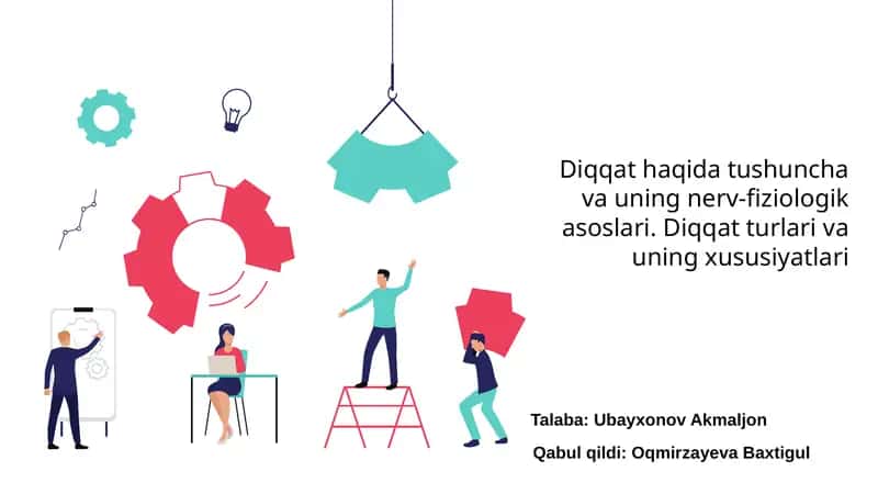 Diqqat haqida tushuncha va uning nerv-fiziologik asoslari
