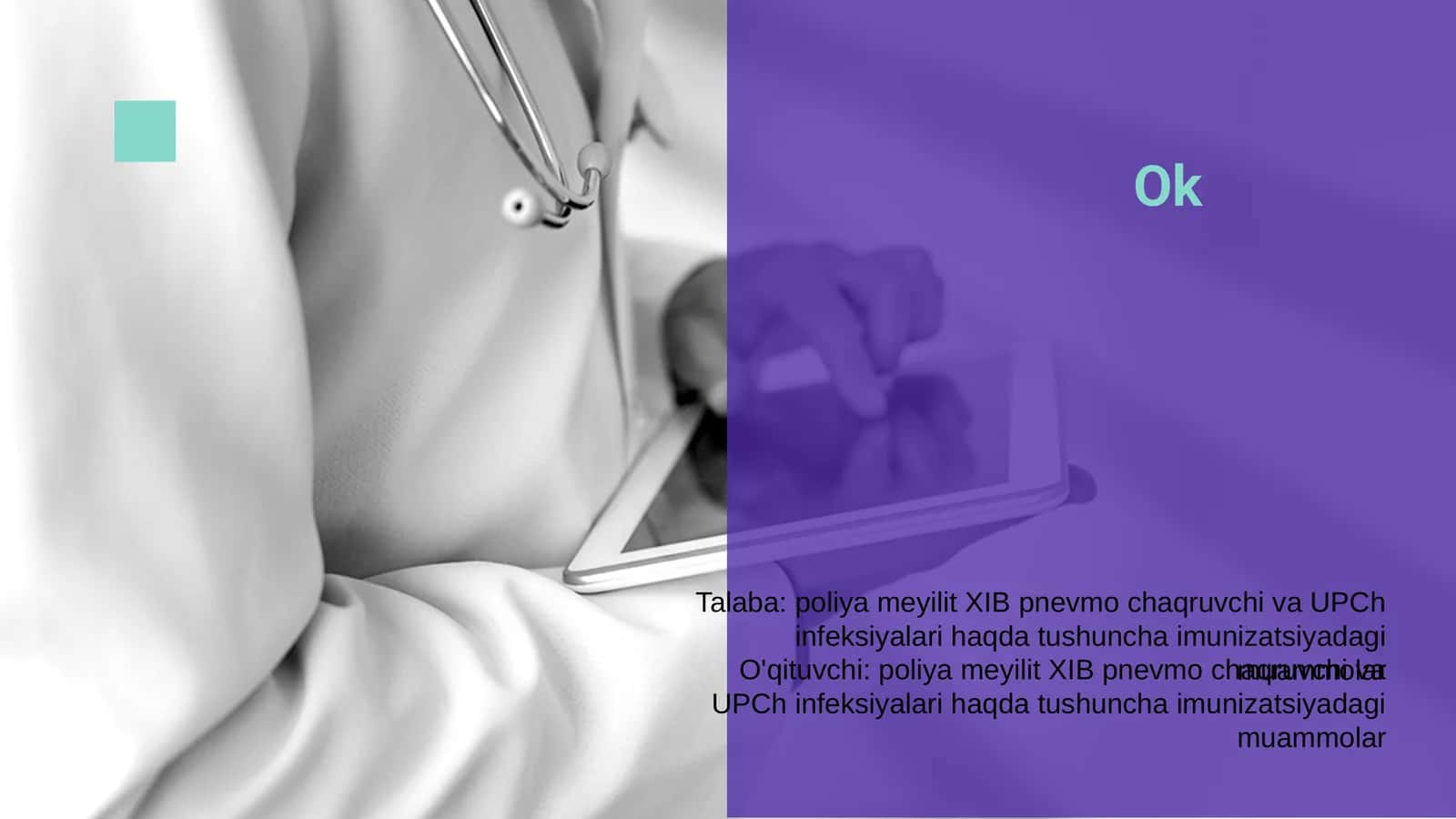 Ok haqida tushuncha