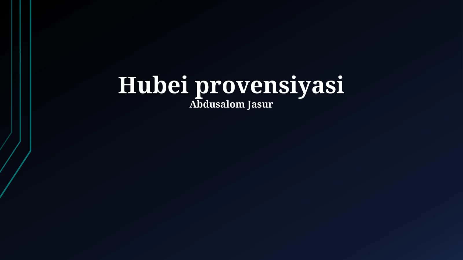 Hubei provensiyasi