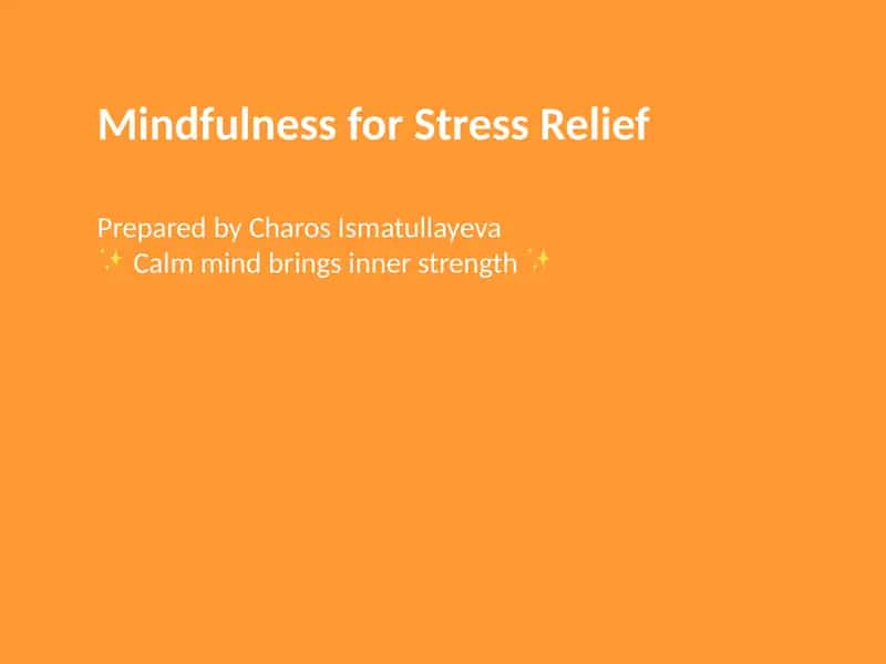 mindfulness