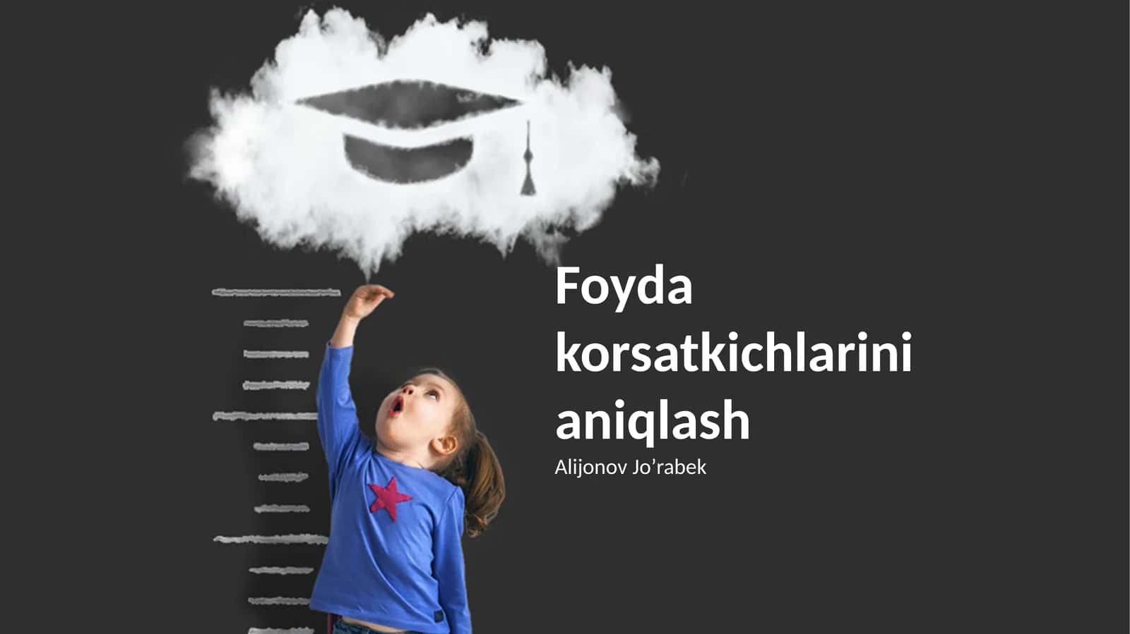 Foyda korsatkichlarini aniqlash