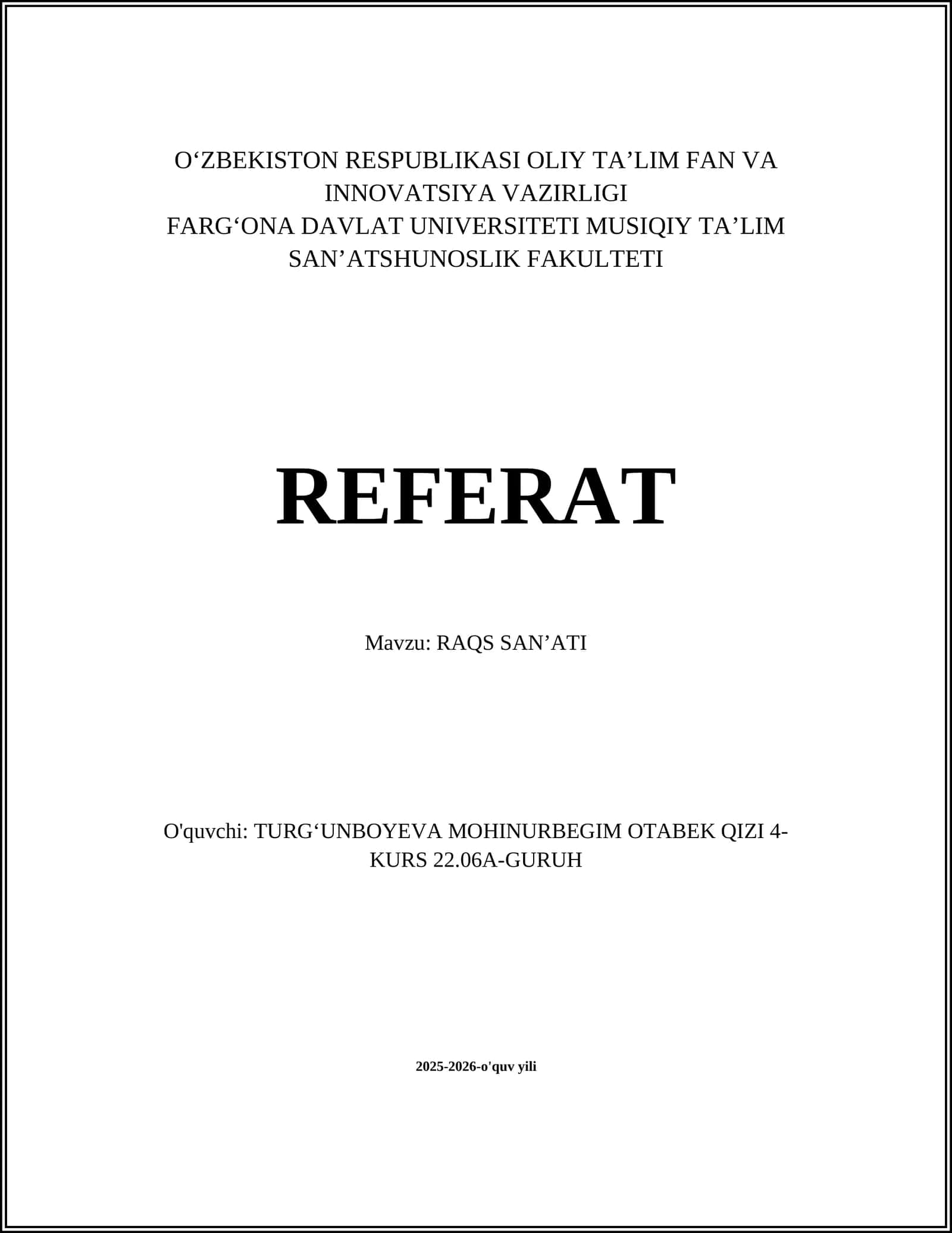 RAQS SAN’ATI