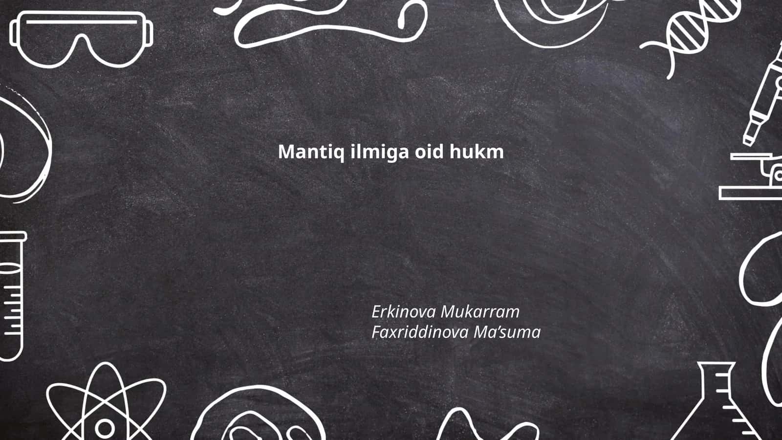 Hukmlarning turlari