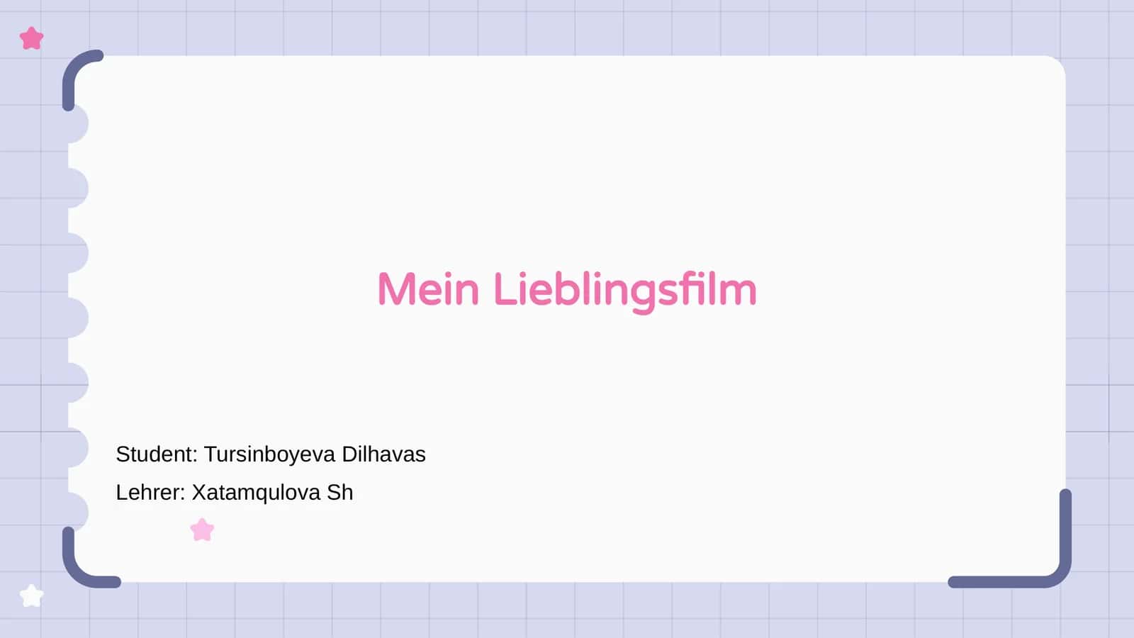 Mein Lieblingsfilm