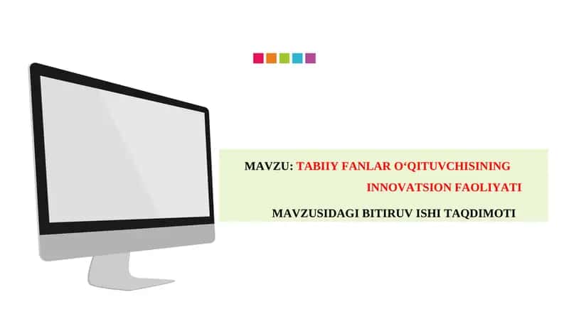 Tabiiy Fanlar O‘qituvchisining Innovatsion Faoliyati
