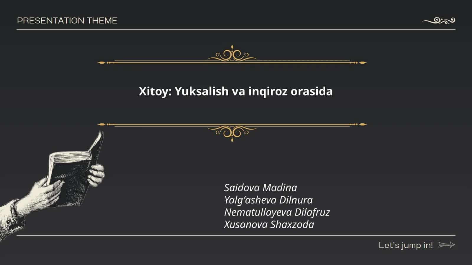 Xitoy: Yuksalish va inqiroz orasida