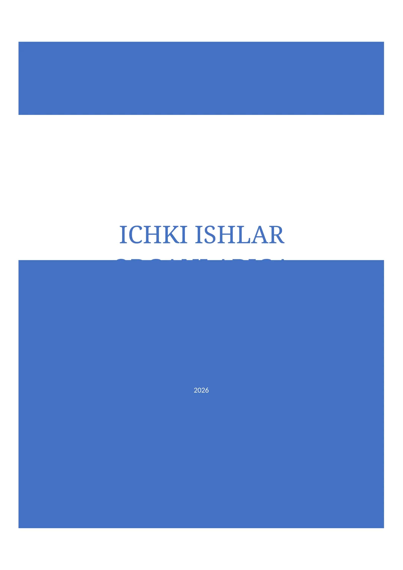 ICHKI ISHLAR ORGANLARIGA KIRUVCHILAR UCHUN PSIXOLOGIK SAVOLLAR TO‘PLAMI