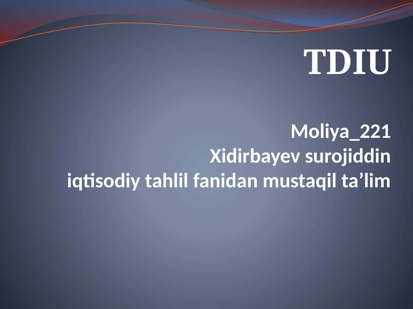 Integral usuli va uni tahlilda qo'llanilishi