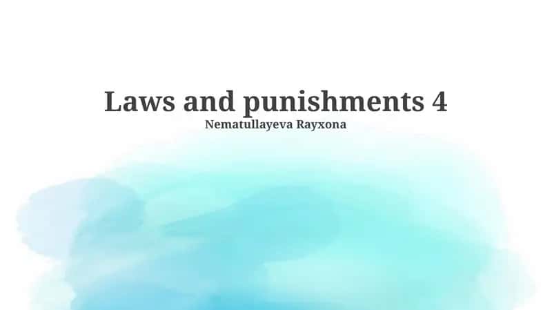 Foundations of Law and Justice