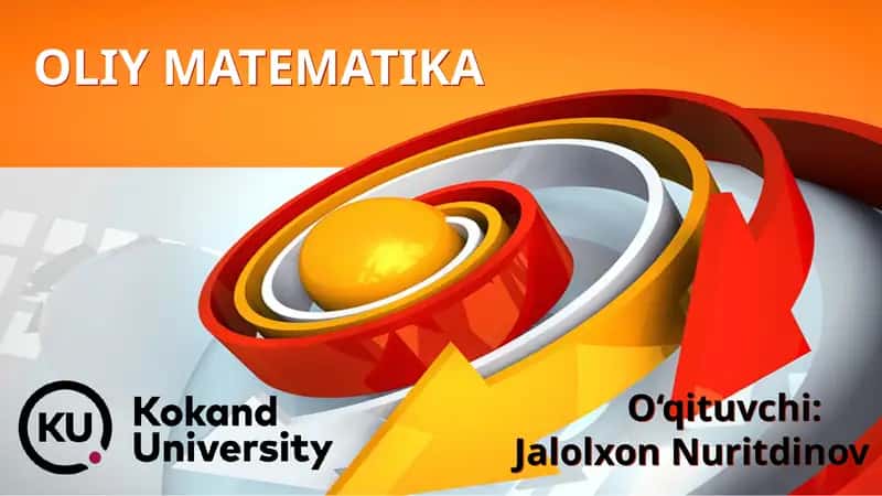 OLIY MATEMATIKA