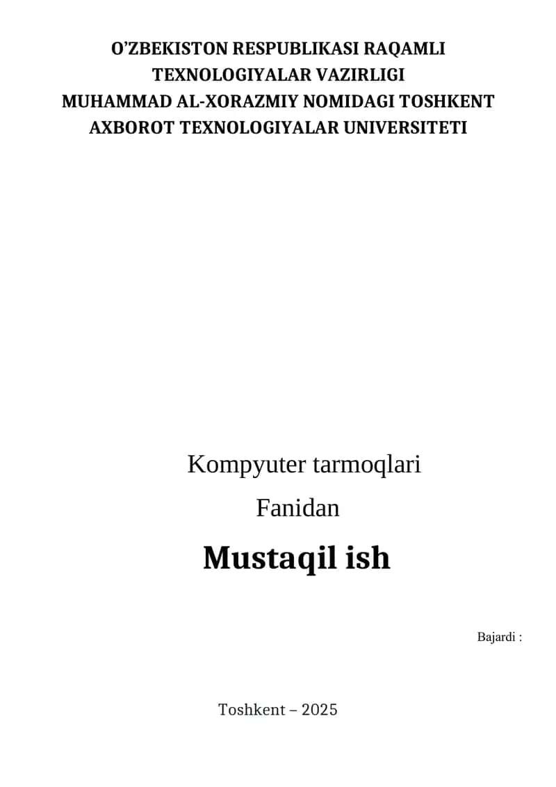 Trafikni tahlil qilish usullari. HTTP va HTTPS