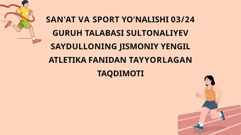 Uzoq masofaga yugurishda taktik tayyorgarlik
