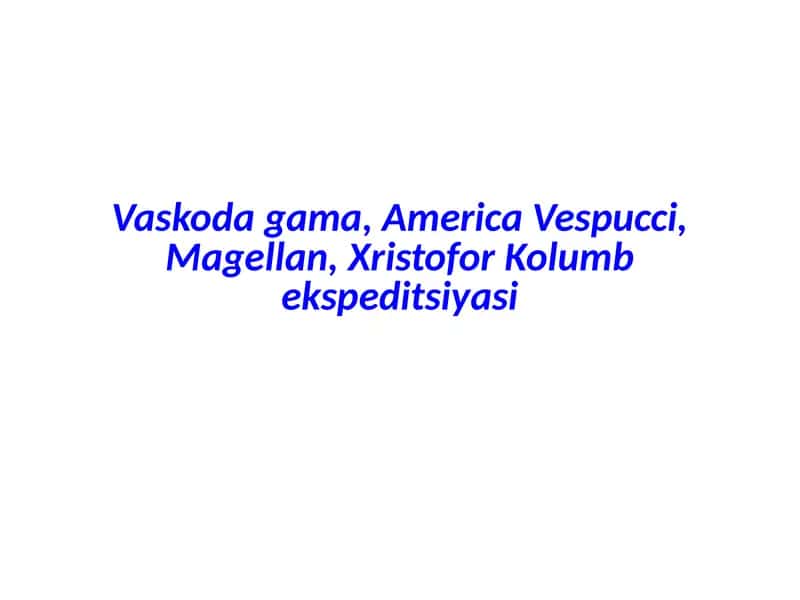 Buyuk geografik kashfiyotlar uchun qanday shartlar mavjud edi?
