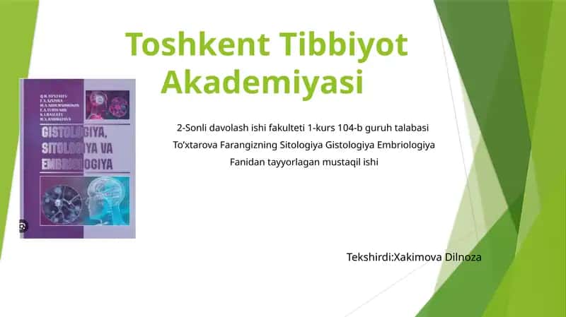TogʻayToʻqimasiningRegeneratsiyasivaTransplantatsiyasi
