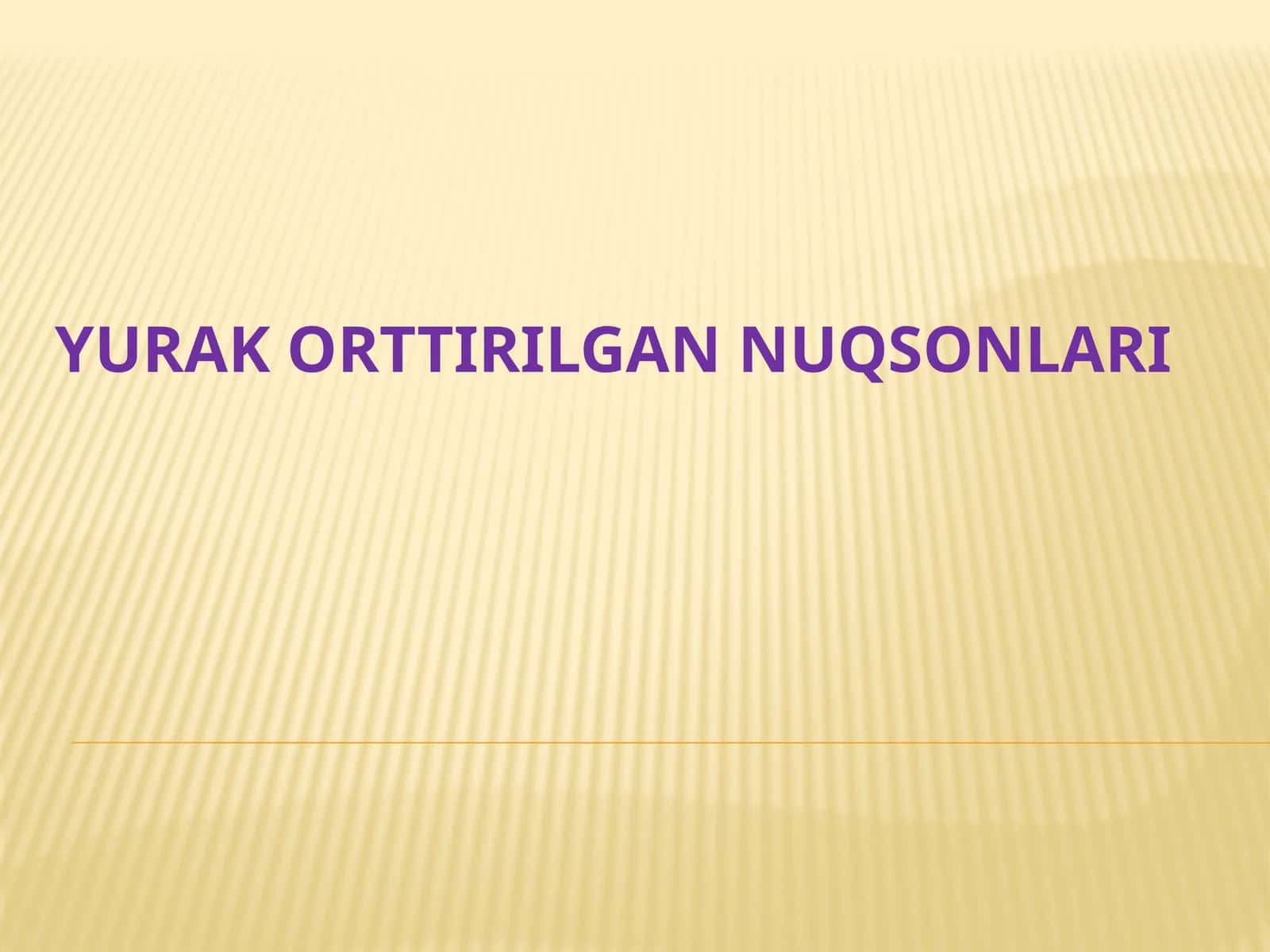Yurak orttirilgan nuqsonlari