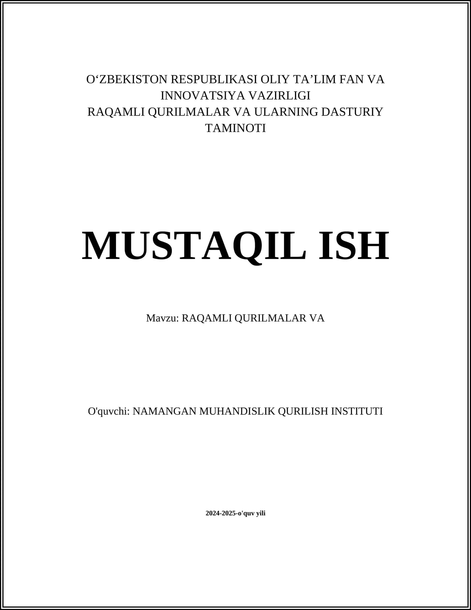 Raqamli qurilmalar tarixi