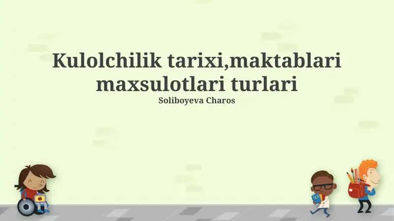 Sopoli ishlab chiqarish turlari