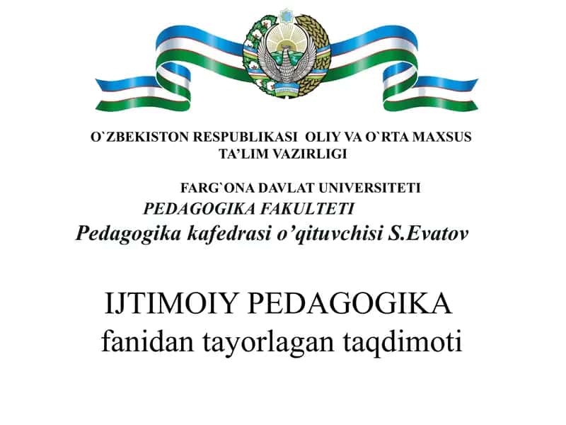 Spirtli ichimliklar iste`mol qiluvchi o‘smirlar bilan olib boriladigan ijtimoiy-pedagogik faoliyat