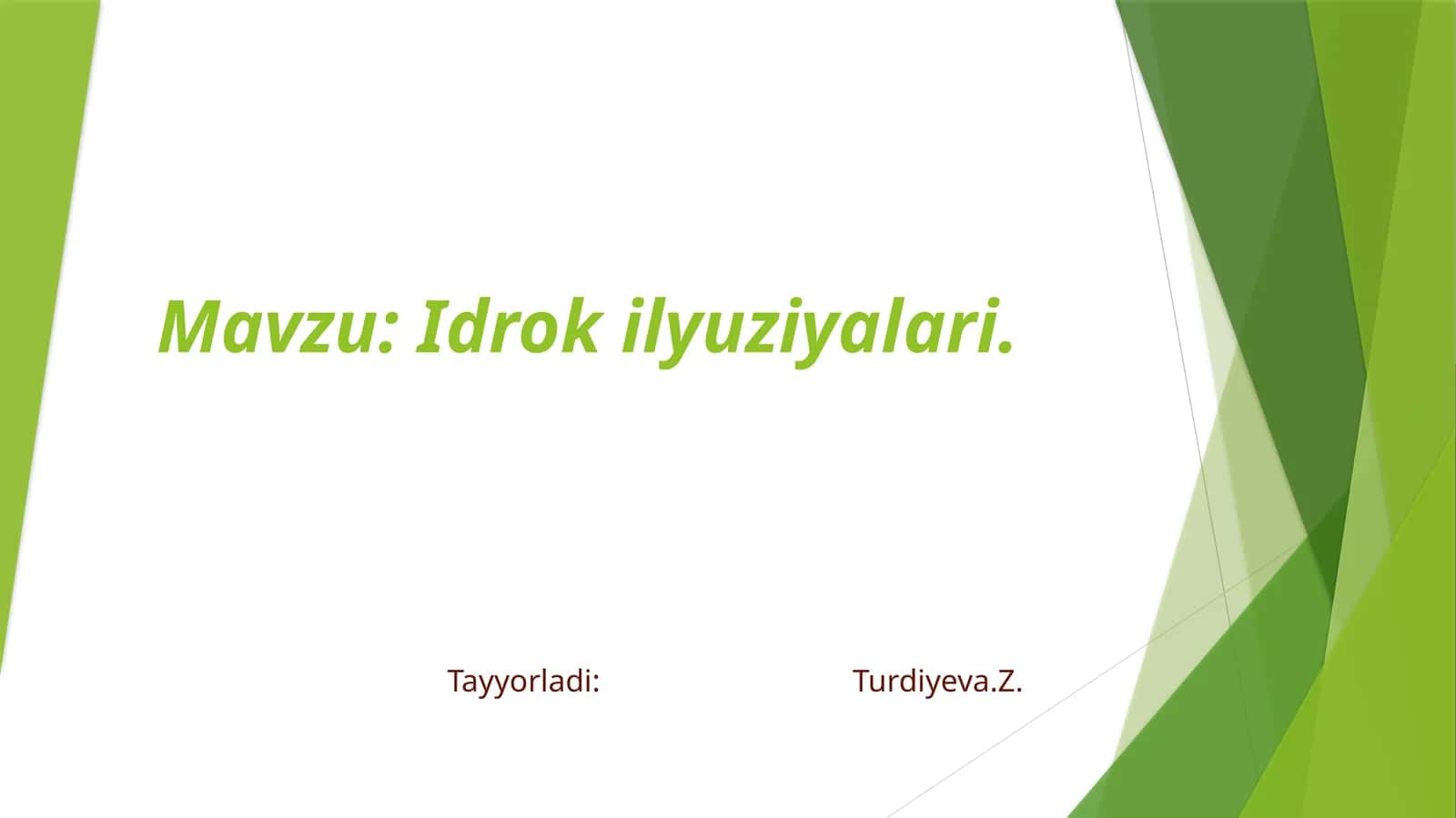 Idrokilyuziyalari
