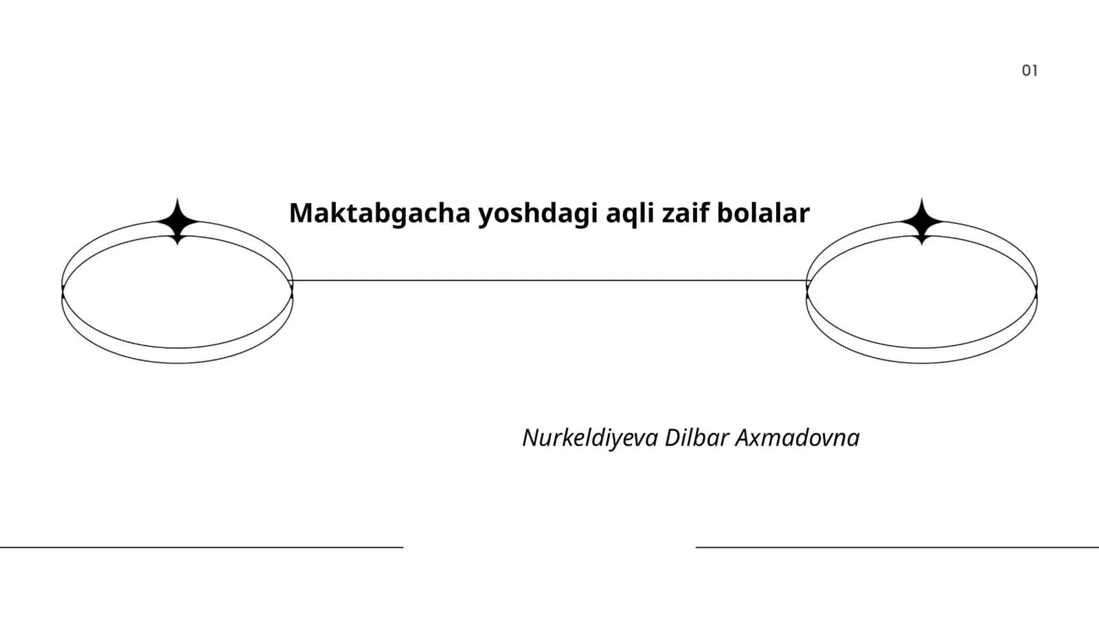 Maktabgacha yoshdagi aqli zaif bolalar